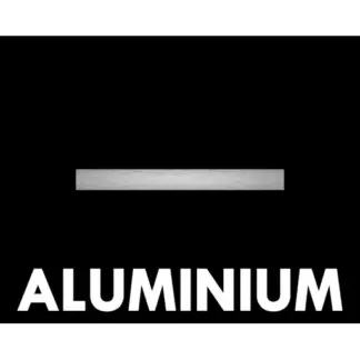 Aluminium Flat 2 & 1/2" X 1/8"